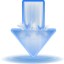 ktorrent, download, down, arrow