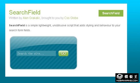 SearchField:一个美观特别的智能提示搜索表单
