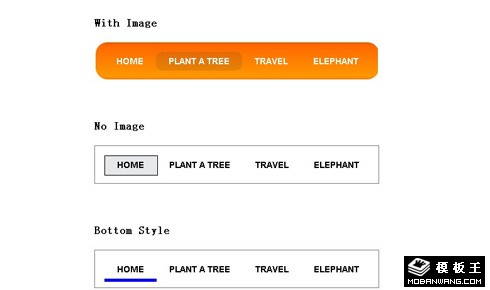 两款仿Flash效果的Javascript+CSS滑动菜单