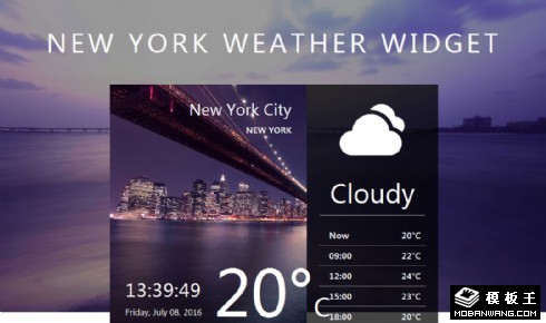 城市天氣預(yù)報(bào)插件響應(yīng)式網(wǎng)頁(yè)模板